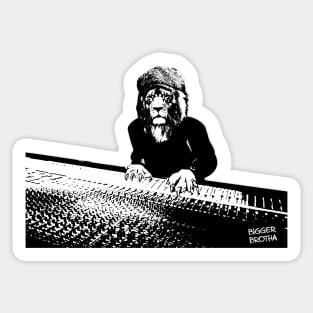 Lion Music Producer Sticker